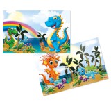 Herma: Dínós asztali könyöklő - kétoldalas