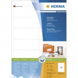 HERMA Etiketten Premium A4 weiß 97x42,3 mm Papier 1200 St. (4669) (4669)