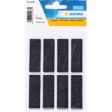 HERMA Filzgleiter schwarz 15x45 mm (15187) (15187)
