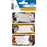 Herma: kalózos füzet címke