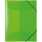Herma Neon A4 PP Gumis mappa 3 darab - Zöld (19658)