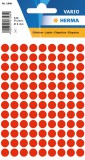 Herma No. 1846 neon piros színű, 8 mm átmérőjű öntapadó jelölő címke (jelölő pötty, jelölő pont) - 540 címke / csomag - 5 ív / csomag (Herma 1846)