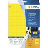 HERMA Signal-Etiketten A4 45,7x21,2 mm gelb Folie 1200 St. (8030)
