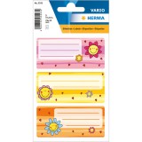 Herma: virágos füzet címke