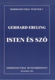 Hermeneutikai Kutatóközpont G. Ebeeling: Isten és szó - könyv