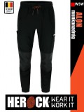 Herock ALON BLACK technikai stretch férfi munkanadrág - munkaruha