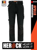Herock APOLLO BLACK technikai prémium férfi munkanadrág - munkaruha