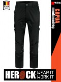 Herock CAPUA BLACK technikai prémium férfi munkanadrág - munkaruha