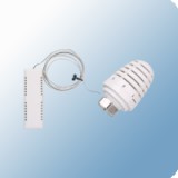 Herz Design H termosztátfej teljes elzárással, távérzékeléssel, M30x1,5