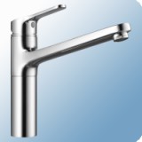 Herz Infinity egykaros álló mosogató csaptelep fix kifolyócsővel