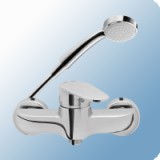 Herz Infinity egykaros zuhany csaptelep zuhanyszettel, fix tartóval