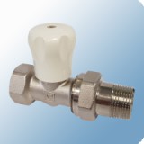 Herz radiátorszelep 3/8" egyenes kézi