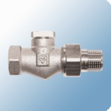 Herz radiátorszelep 3/8" egyenes visszatérő