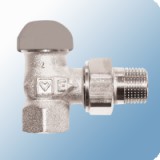 Herz radiátorszelep TS-E 1/2" kisellenállású termosztatikus sarok