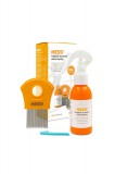 HESS! Fejtetű és serke elleni spray (fém tetűfésűvel és tisztítókefével) - 100 ml