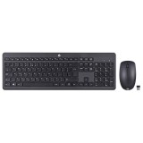 HEWLETT PACKARD HP 230 Wireless Mouse and Keyboard Combo billentyűzet Egér mellékelve Irodai Vezeték nélküli RF Fekete