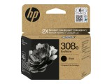 HEWLETT PACKARD HP 308e EvoMore Black 1 db Fekete, Eredeti, Tintapatron
