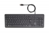 HEWLETT PACKARD HP 664R5AA 150 Wired Keyboard billentyűzet QWERTY Angol Fekete