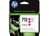 Hewlett-Packard HP 712 3-Pack 29-ml Yellow DesignJet Ink Cartridge 3ED79A