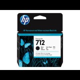 Hewlett-Packard HP 712 - black - original - DesignJet - ink cartridge (3ED71A)