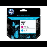 Hewlett-Packard HP 761 - cyan, magenta - printhead (CH646A)