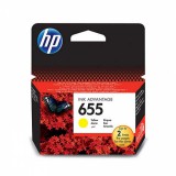 HEWLETT PACKARD HP CZ112AE (655) 600 lap sárga eredeti tintapatron