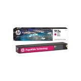 Hewlett-Packard HP - INKJET SUPPLY (PL1N) MVS INK CARTRIDGE NO 913A MAGENTA   F6T78AE