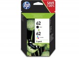 Hewlett-Packard HP N9J71AE Multipack eredeti (C2P04AE Black No.62 +C2P06AE Színes No.62)