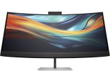 HEWLETT PACKARD HP Series 7 Pro 39.7 inch 5K2K Conferencing Monitor-740pm számítógép monitor 100,8 cm (39.7") 5120 x 2160 pixelek 5K Ultra HD LCD Fekete, Ezüst