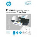 HEWLETT PACKARD Meleglamináló fólia, 125 mikron, A4, fényes, 25 db, HP "Premium" [25 db]