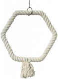 Hexagon madárhinta erős kötélből (25 cm)