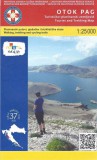HG 37 Otok Pag turistatérkép