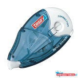 Hibajavító roller 4,2mmx14m utántölthetõ cserélhetõ betétes nyomtatott szövegek javításához javasolt Tesa