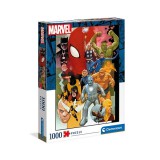 High Quality Collection: Marvel szuperhősök 80-as évek 1000db-os prémium HQC puzzle 69x50cm - Clementoni