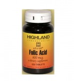 Highland Laboratories Folic Acid (250 tab.)