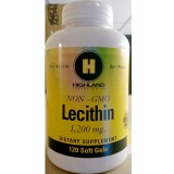Highland Laboratories Lecithin (1200mg) (120 g.k.)