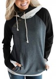 Hiistandd női kapucnis pulóver szürke-XL