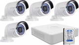 HIKVISION 4 infrakamerás HDTVI rendszer