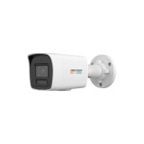 Hikvision DS-2CD1027G2H-LIU(4mm) IP 2MP HD cső biztonsági kamera, 4 mm-es fix objektívvel, PoE, beépített mikrofonnal, színes éjjellátás, kültéri, fém ház