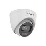 Hikvision DS-2CE78D0T-LFS (2.8mm) analóg 2 MP turret biztonsági kamera, IR megvilágítás 40 m, fehér fény 20 m, beépített mikrofon, kültéri
