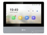 Hikvision (DS-KH8350-WTE1) beltéri egység IP kaputelefon (7`` touch screen, wifi, PoE, szürke)