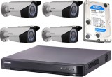 HIKVISION HDTVI 4 kamerás megfigyelőrendszer