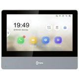Hikvision IP kaputelefon - DS-KH8350-WTE1 (beltéri egység, 7" touch screen, wifi, PoE, szürke) (DS-KH8350-WTE1_GREY)