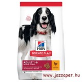 Hill&#039;s Canine Adult Chicken Medium 14kg csirkés kutyatáp