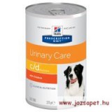 Hill's Prescription Diet c/d 370g csirkés konzerv