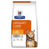 Hill's Prescription Diet Feline C/D Multicare macskatáp csirkés, rizses 12 kg