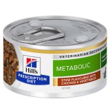 Hill's Prescription Diet™ Hill's Prescription Diet Metabolic Wight Management Vegetable & Chicken Stew kutyatáp - konzerv 156 g