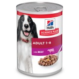 Hill's Science Plan Adult kutyatáp, marha - konzerv 370 g
