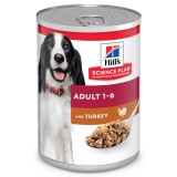 Hill's Science Plan Adult kutyatáp, pulyka - konzerv 370 g