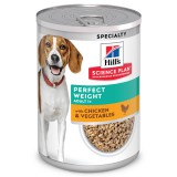 Hill's Science Plan Adult Perfect Weight kutyatáp - konzerv 363 g